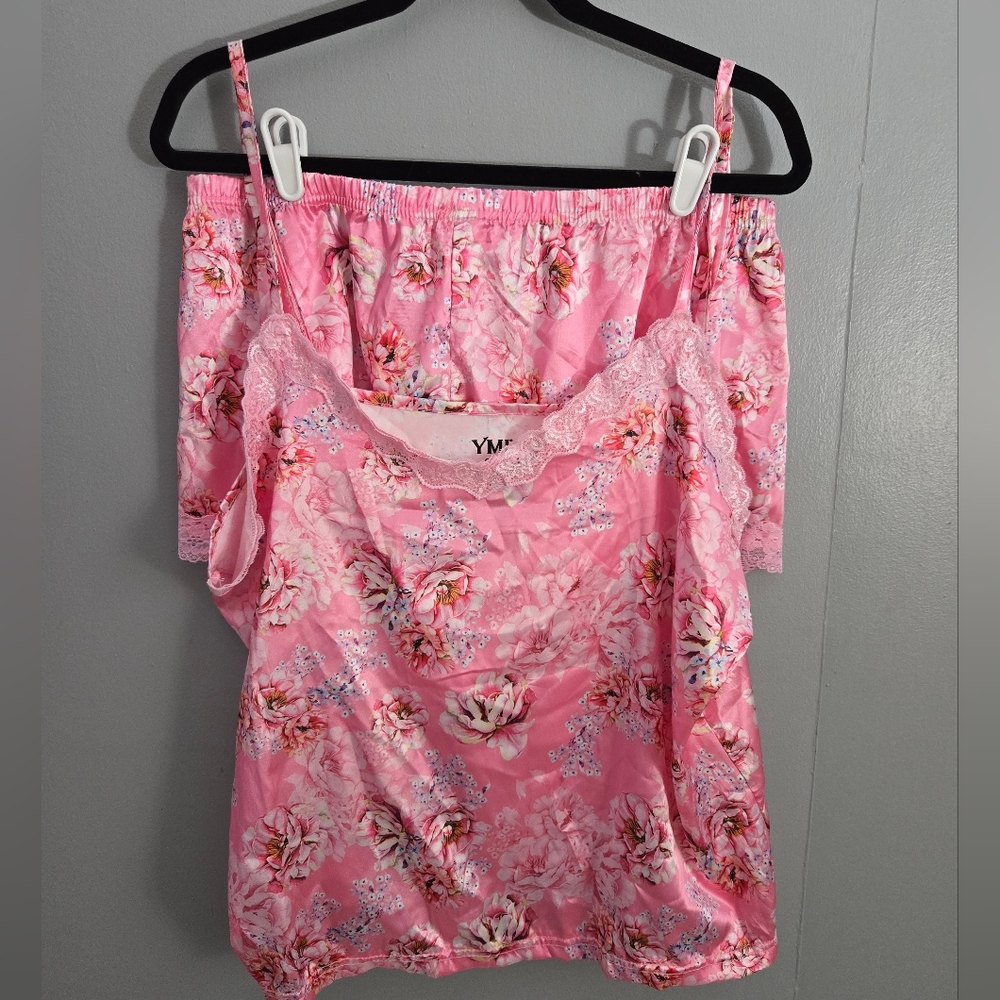 Satiny Pajama Set